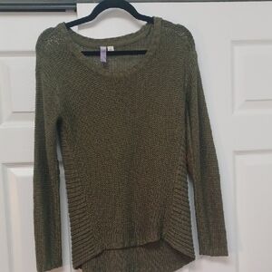 Alya Forest Green Knit Women's Sweater
